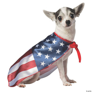 usa flag cape dog costume   small~gc5014sm