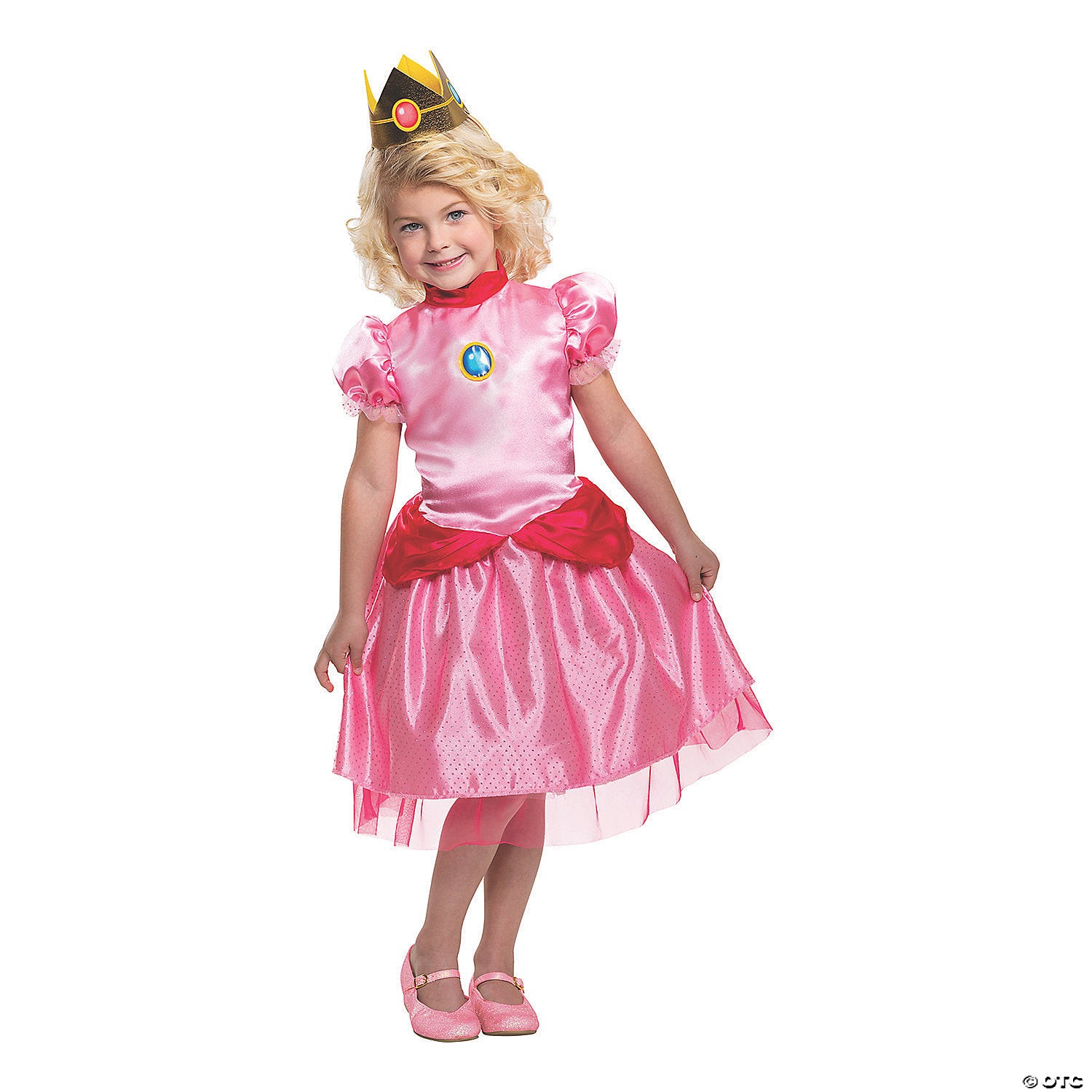 toddler super mario bros  princess peach costume   2t~dg10694s