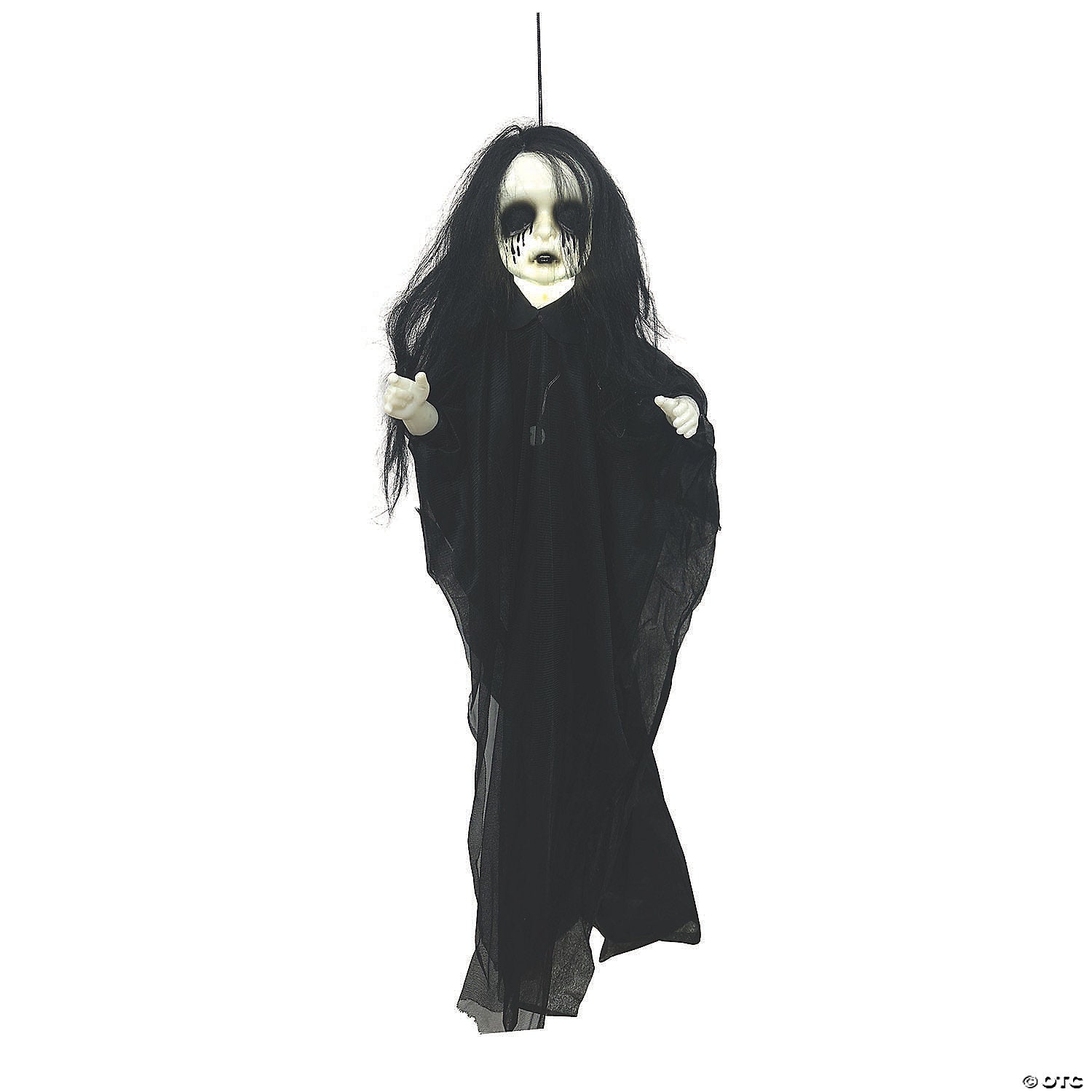 4  light up hanging undead girl halloween decoration~atc00074