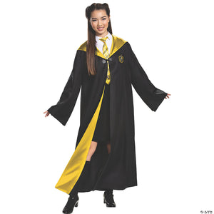 adult deluxe harry potter hufflepuff robe & 8211  plus~dg107989c-a02