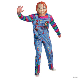 men s chucky deluxe costume   plus~dg118649c-a02