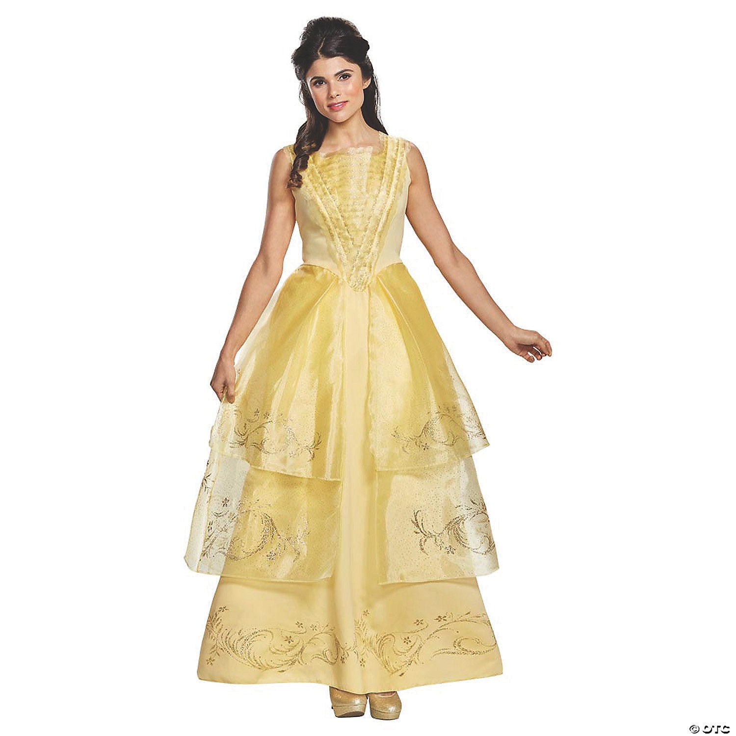 women s beauty and the beast& 8482  belle ball gown costume   large~dg20954e