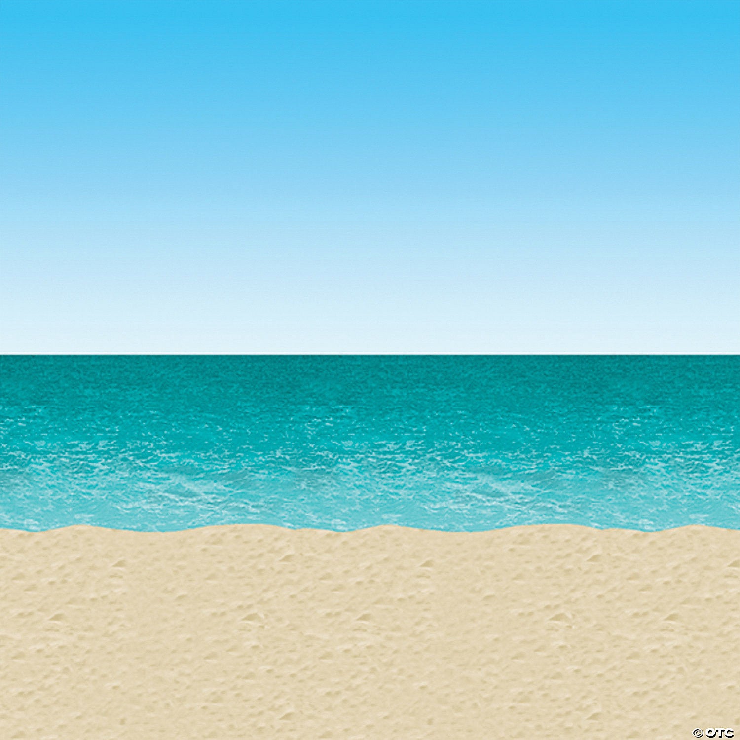 ocean and beach backdrop~bg52001