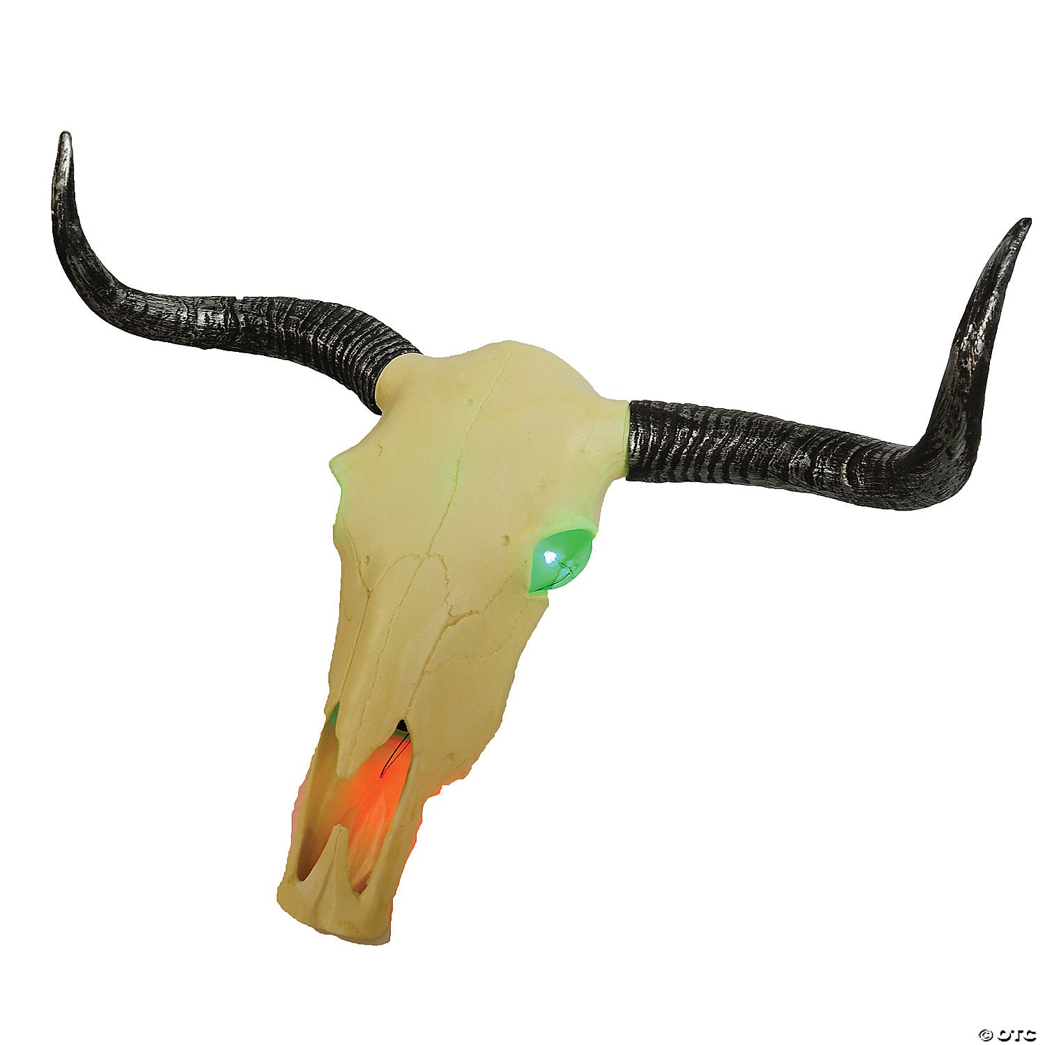 lightup longhorn skull decoration~ss45145-a03