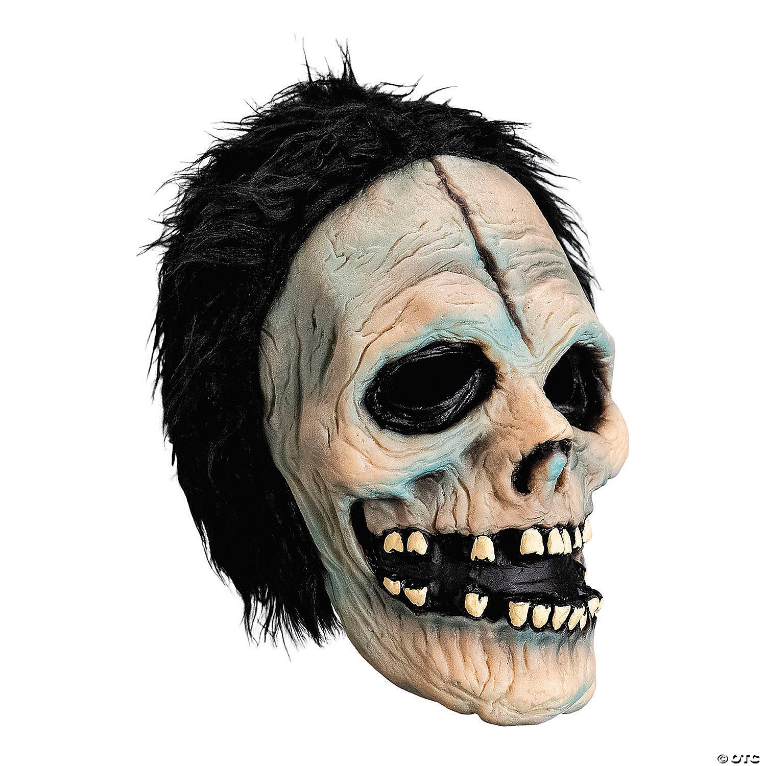 mabry monsters glow in the dark gary sculpted mask with hair~majm116-a01