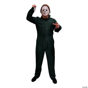 adults halloween ii& 8482  deluxe michael myers coveralls   large~mattus100l