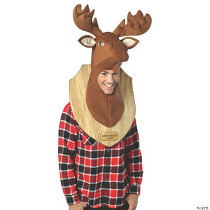 adult loose moose trophy costume headpiece~gc6473