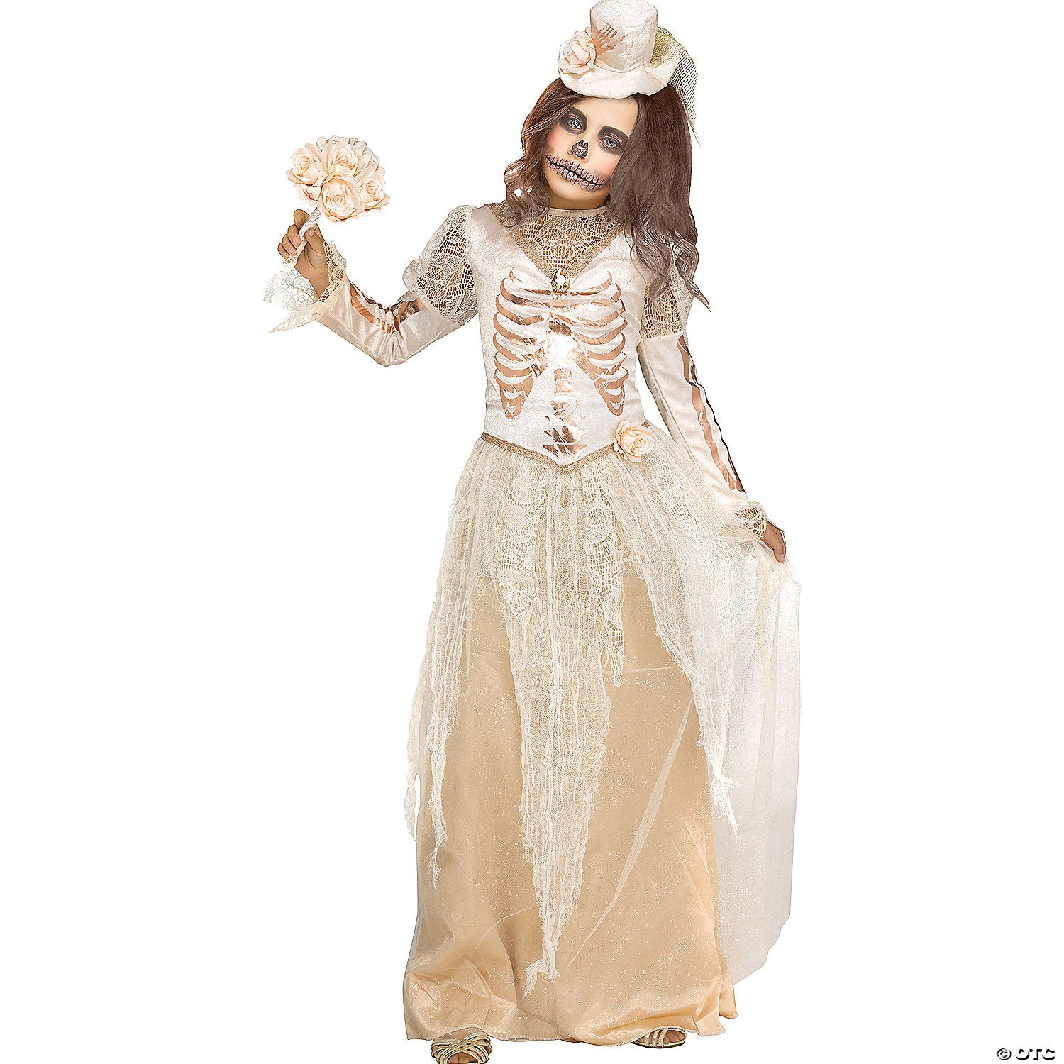 kids victorian bride costume   large 12 14~fw126332lg-a02