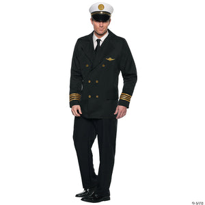 deluxe pan am air pilot adult costume~ur30541