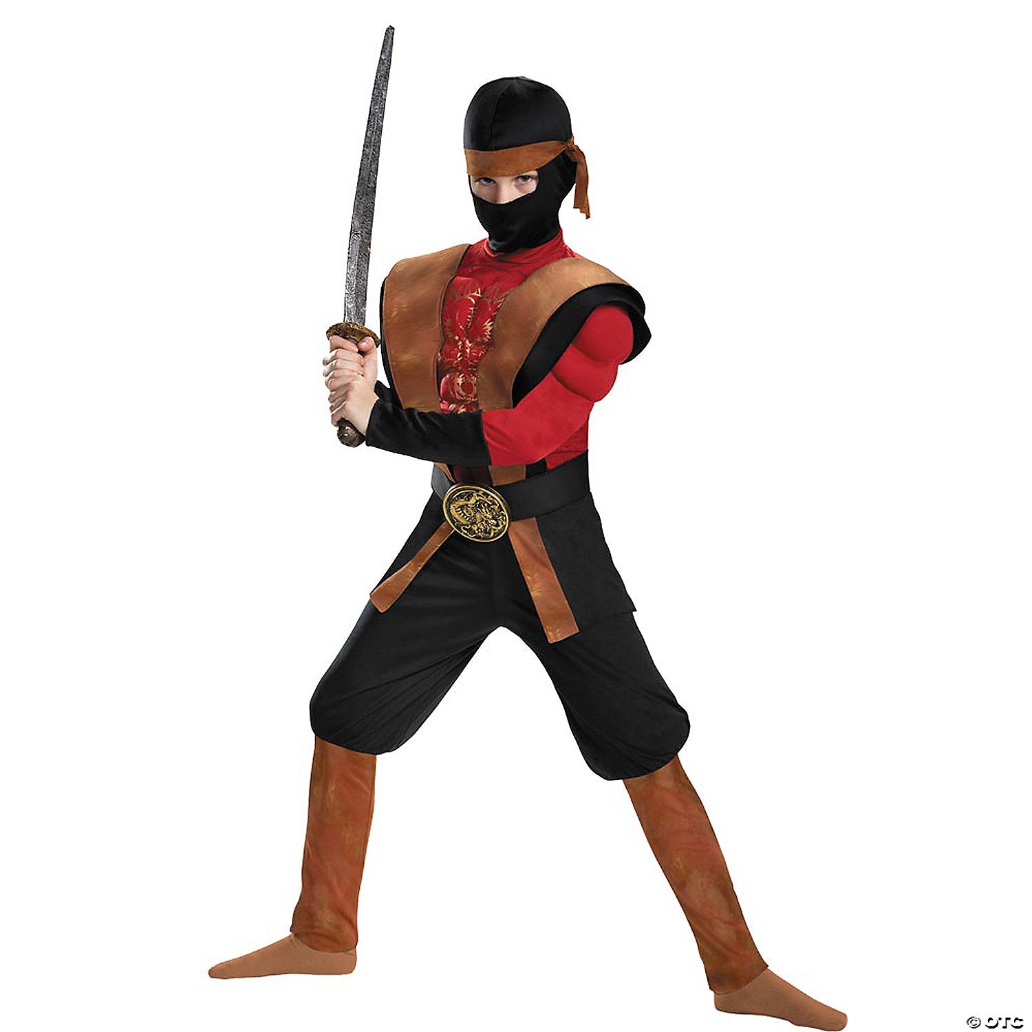 boy s muscle ninja warrior costume   small~dg85342l