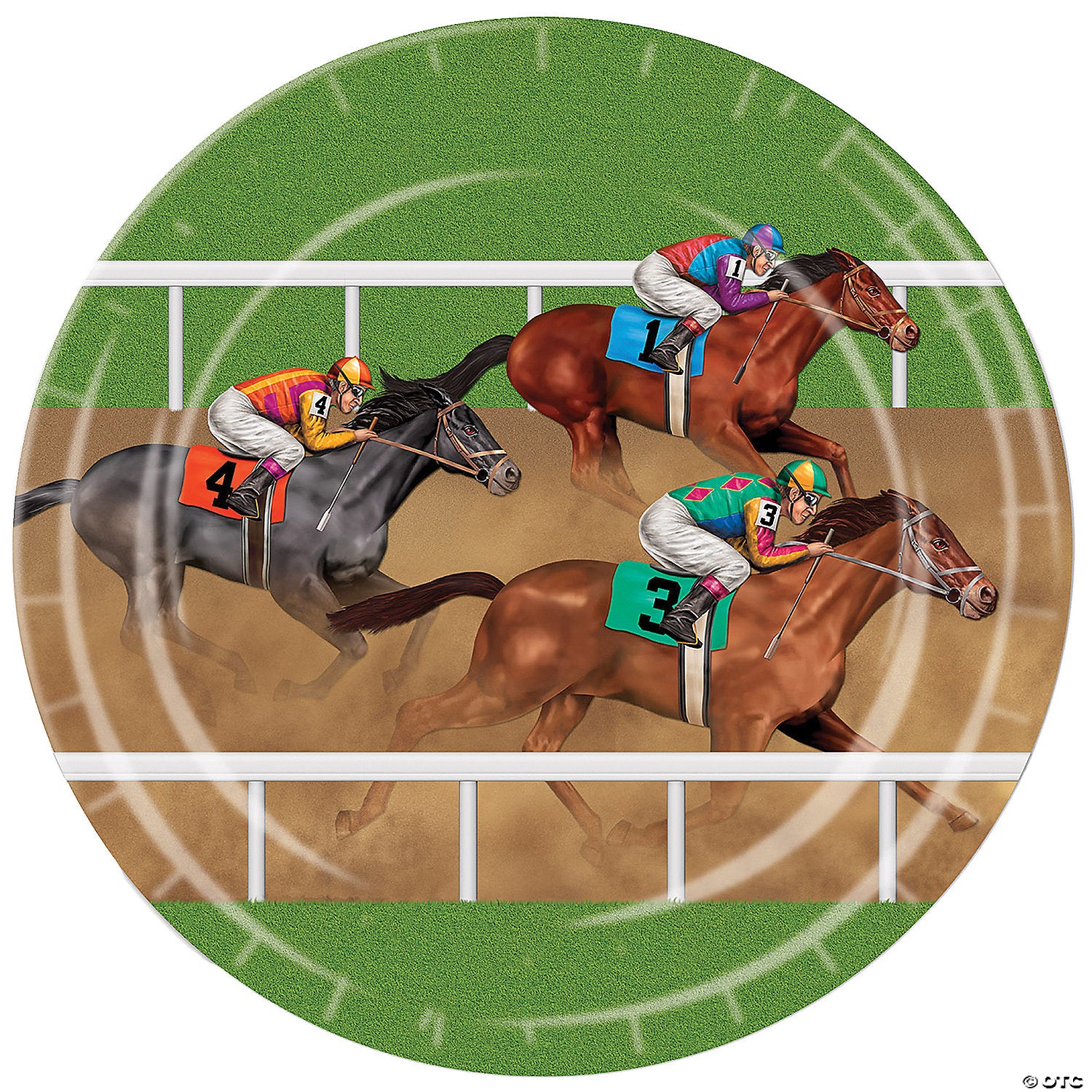 horse racing plates 9 ~bg58045