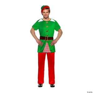 adult& 8217 s short sleeve elf costume~ur30684