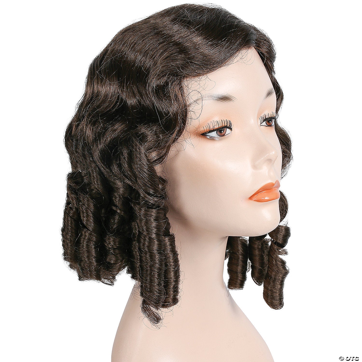 women s chestnut brown 1840s wig~lw542lcbn