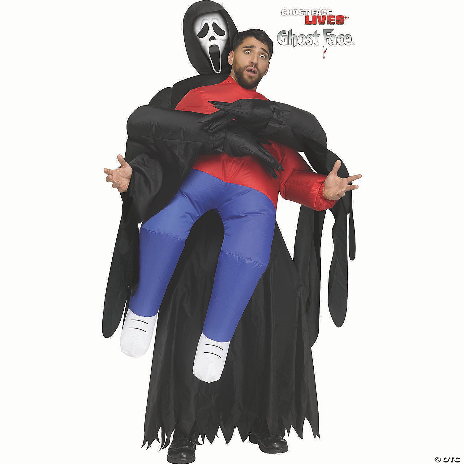 Adults Scream™ Ghost Face<sup>®</sup> Piggyback Inflatable Costume