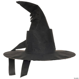 adults black curved wizard hat~ur30784os