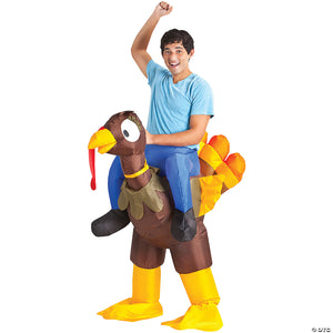 adult inflatable turkey rider costume~ss64010g