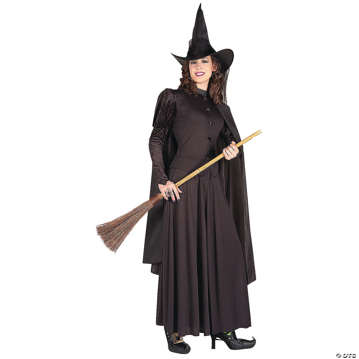 women& 8217 s classic witch costume   standard~fm58421