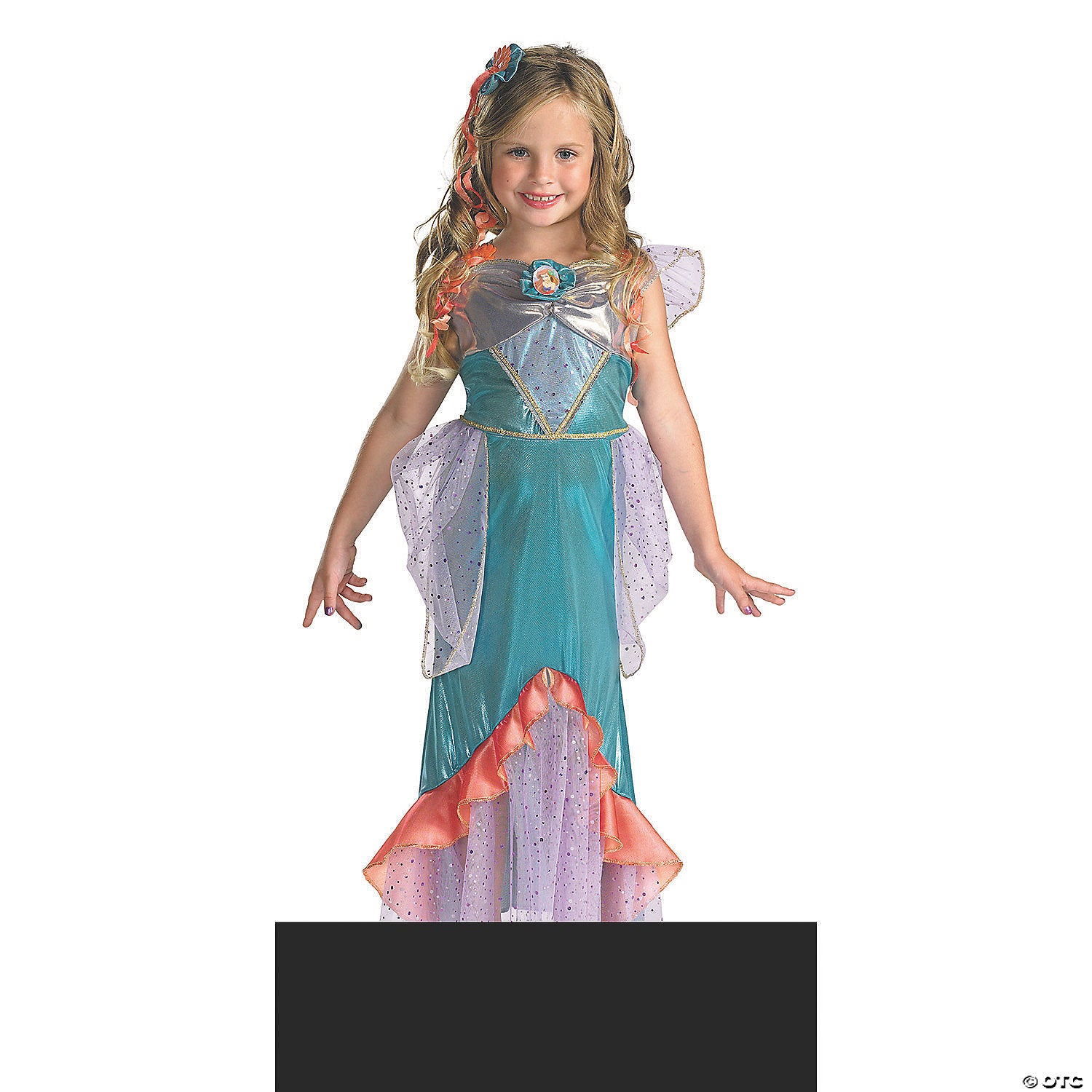 toddler girl& 8217 s deluxe disney& 8217 s the little mermaid& 8482  ariel costume   3t 4t~dg50572m