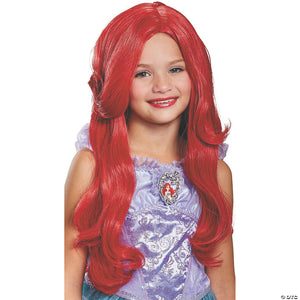 childs red deluxe long wig~dg21191