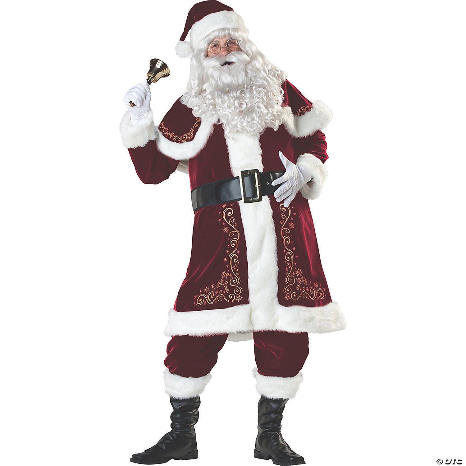 men s jolly ol  st nick costume   large~ic51003lg