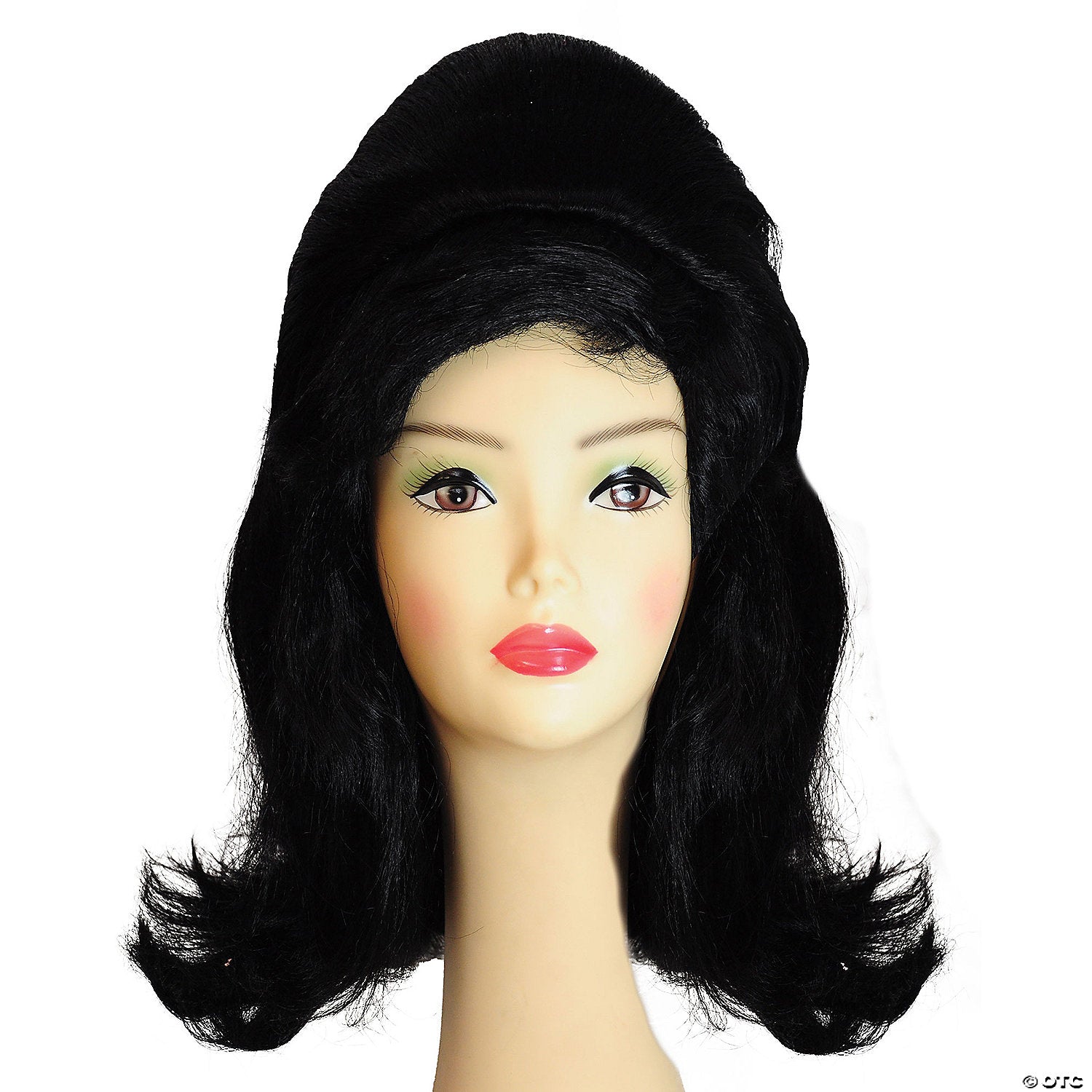 adults beehive black pageboy xl wig~lw733bk-a03