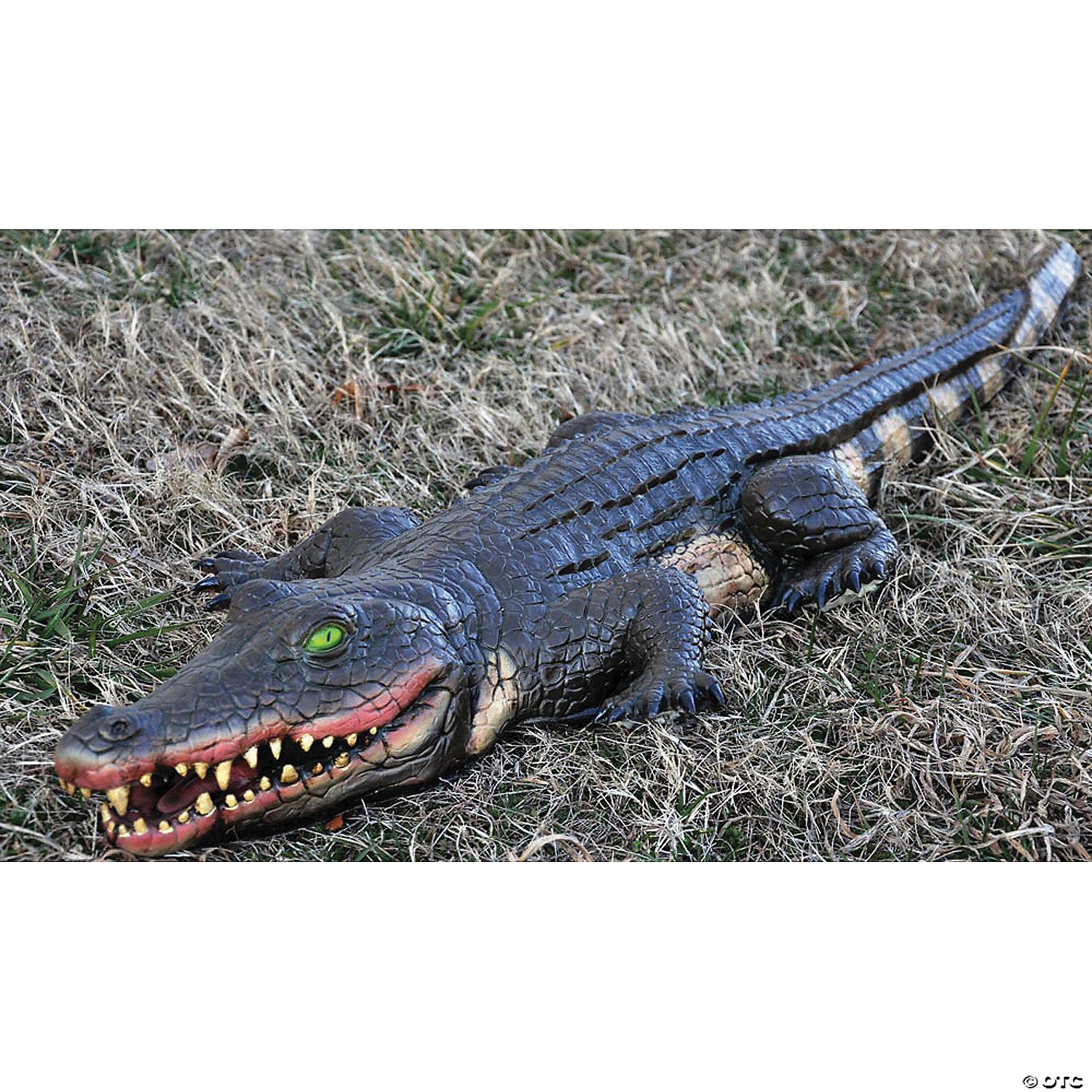 4  swamp alligator halloween decoration~fa149-a01