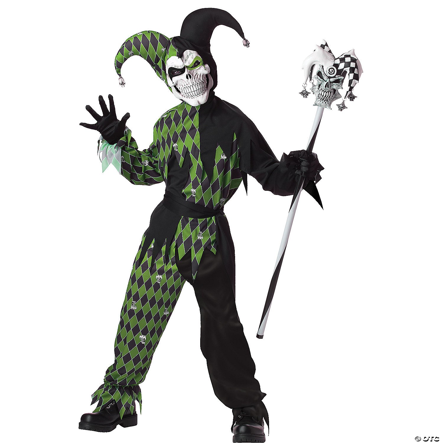 Boy's Jester Costume Ex Large 12-14