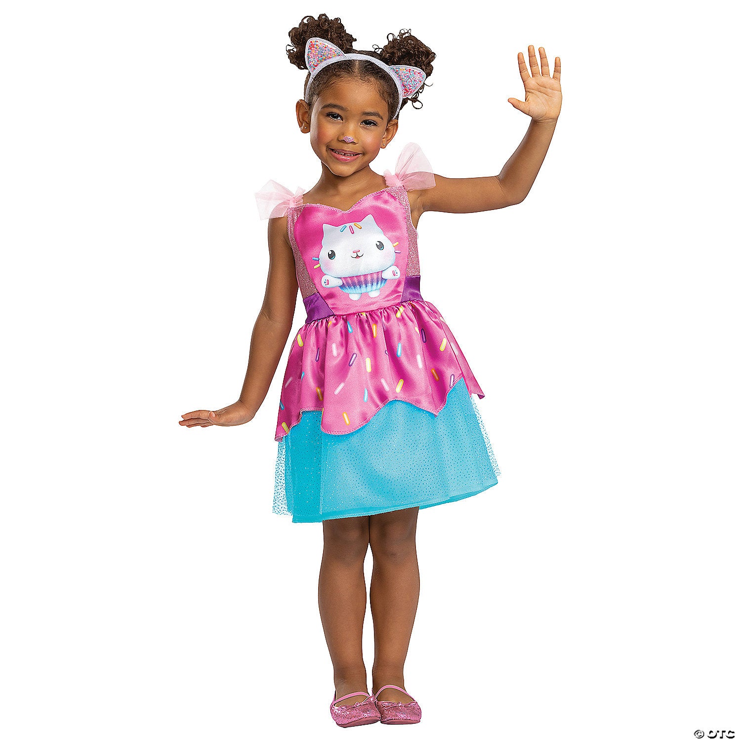 kids classic gabby s dollhouse cakey cat costume   small~dg125199l-a01