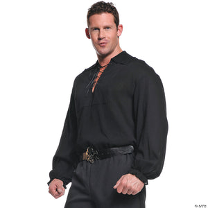 men s plus size black pirate costume    2xl~ur29299xxl