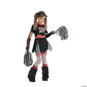 girl s cheerless leader costume   large~dg2802g