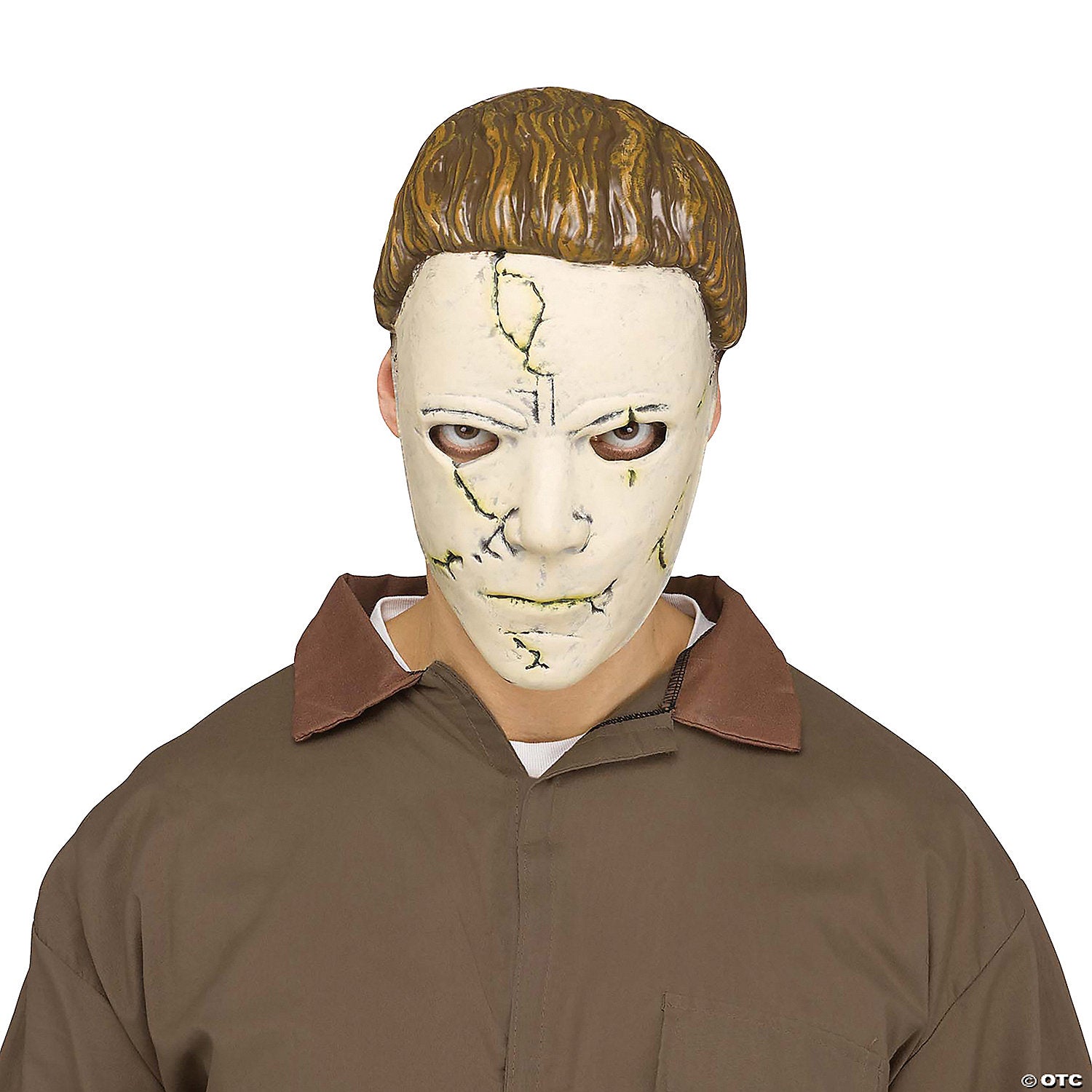 adults halloween michael myers mask & knife set~fw93479