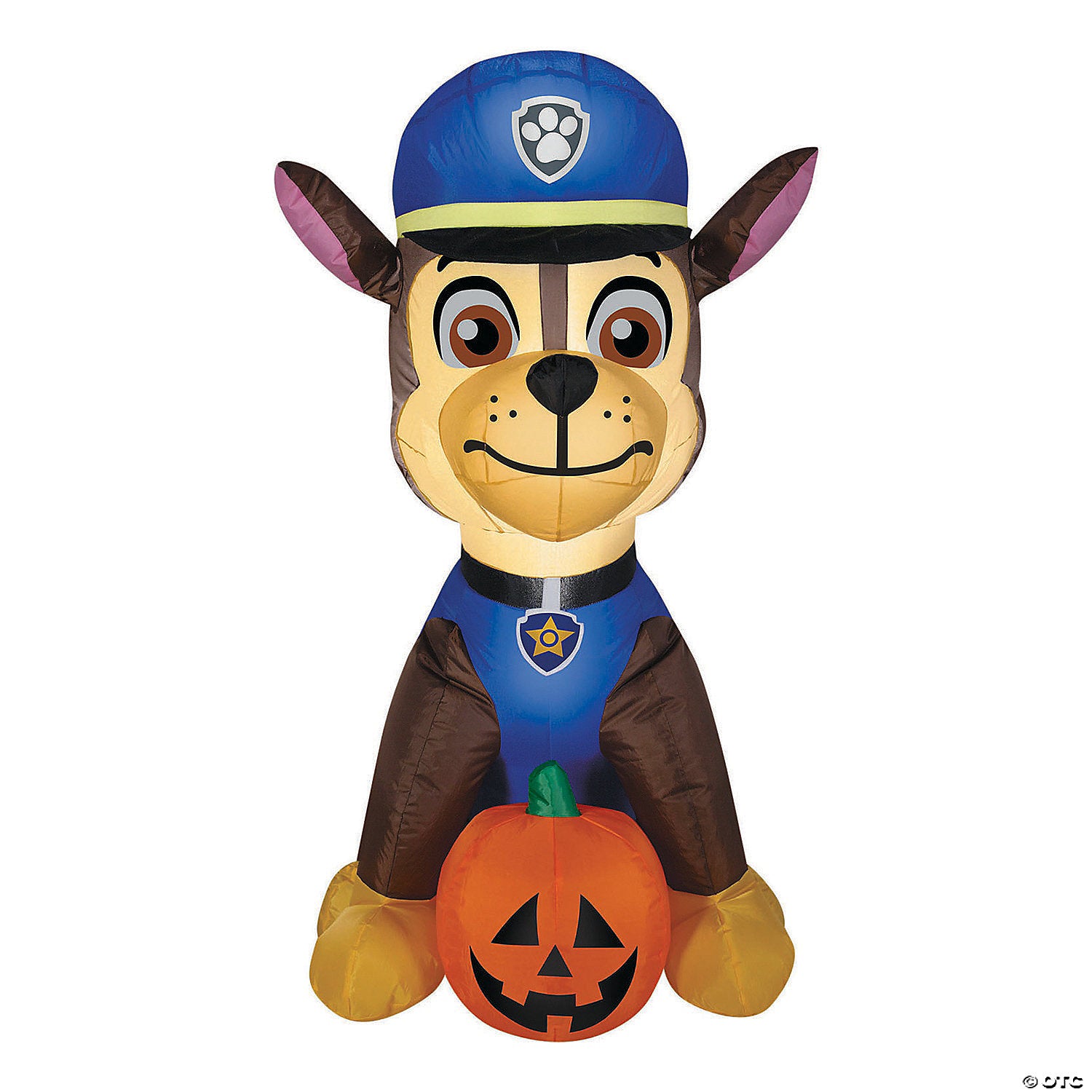 50  blow up inflatable paw patrol chase with pumpkin outdoor halloween yard decoration~ss72189g