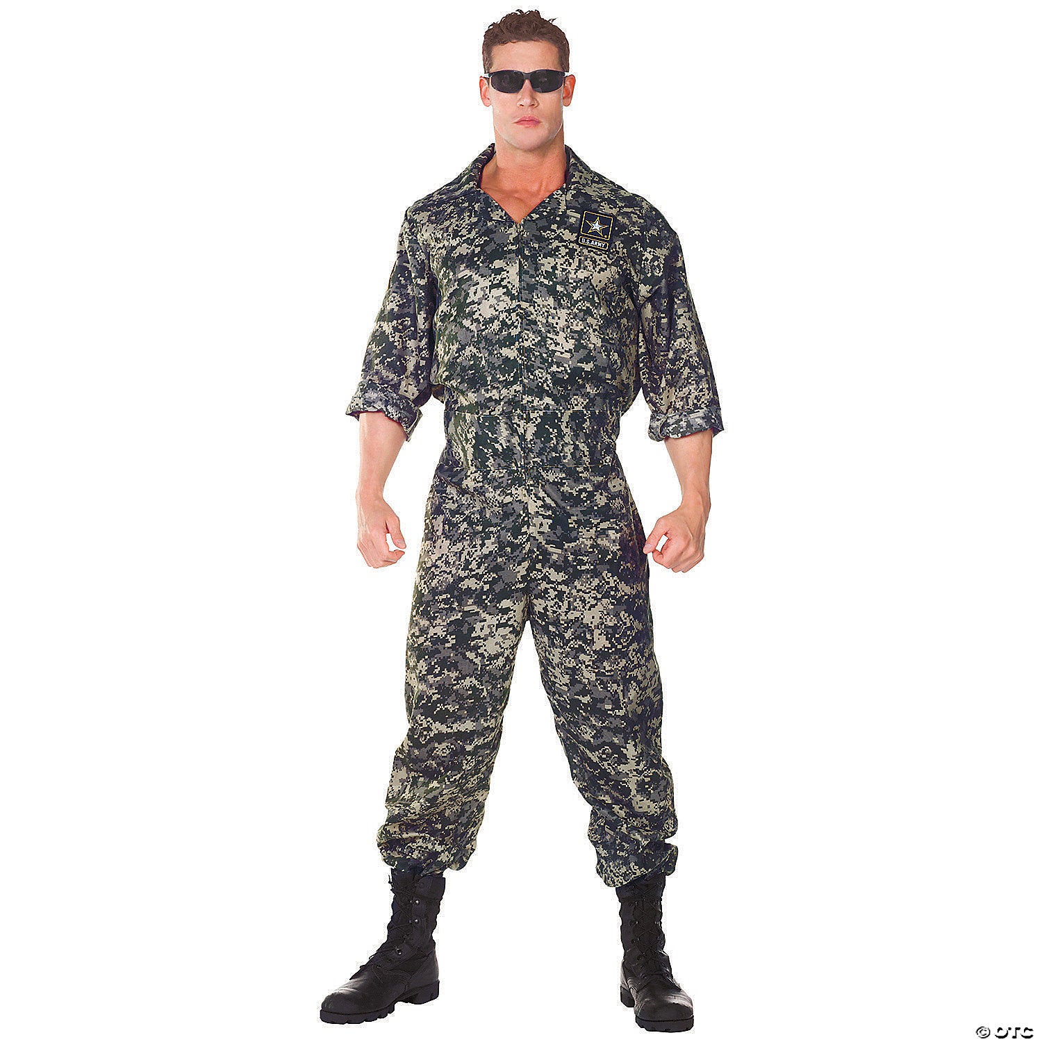 men s plus size us army jumpsuit costume~ur29390xxl