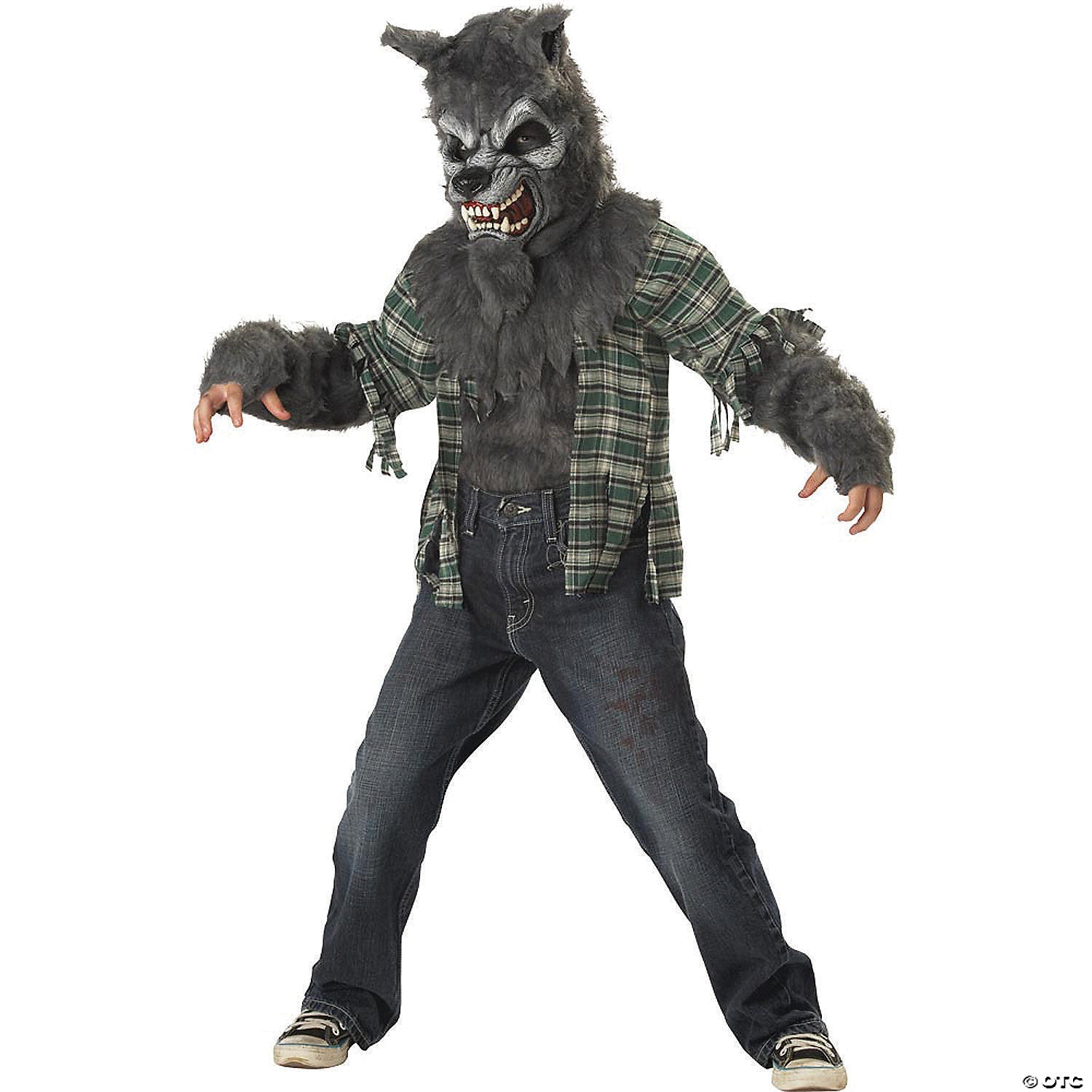 boy s howling at the moon werewolf costume   medium~cc00236md