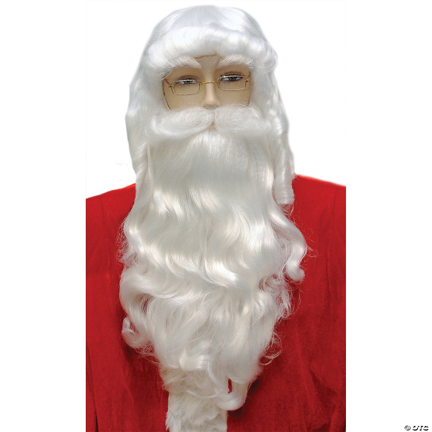 White Santa Wig & Beard Set