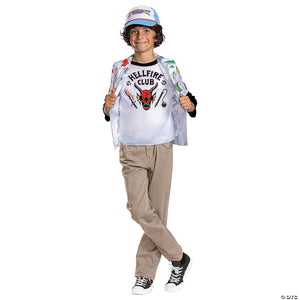 kids stranger things dustin costume kit   extra large~dg123739j-a02