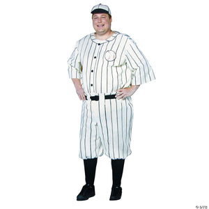 men s plus size old tyme baseball player costume~gc8265