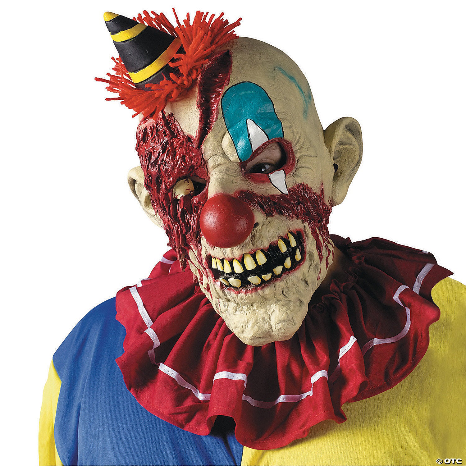 fearsome faces clown mask~fw93218c