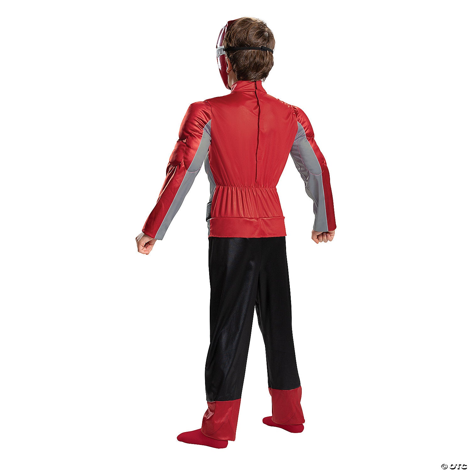 boy s red ranger muscle costume   beast morphers~dg13434k-a02