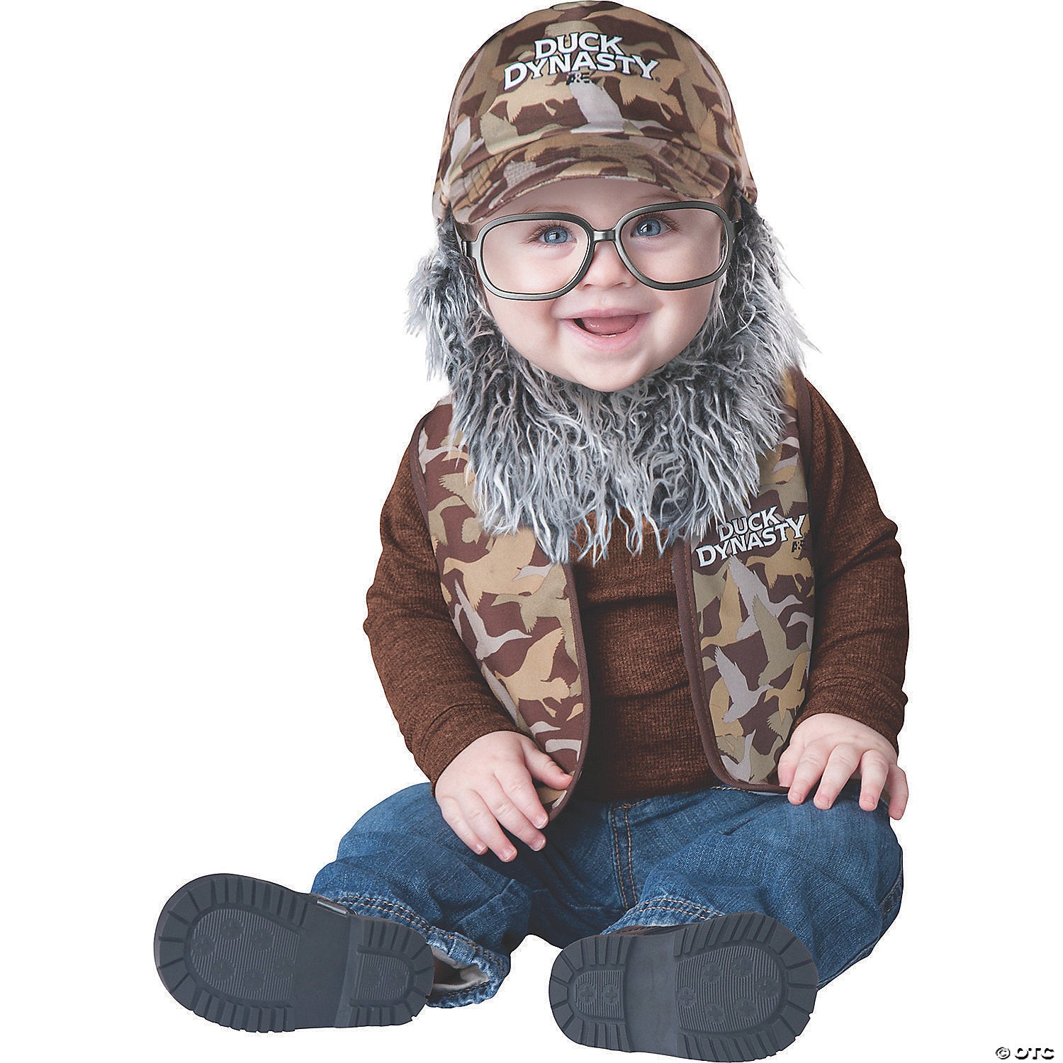 baby boy& 8217 s duck dynasty& 8482  uncle si costume   12 18 months~ic101602ts