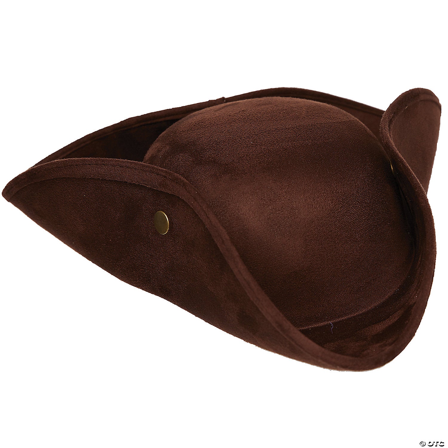 adult faux suede tricorn hat~ur29540