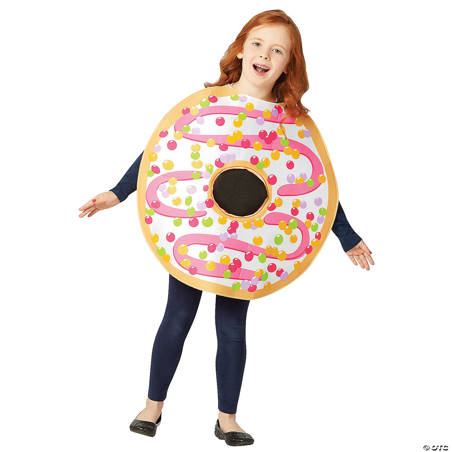 kids white frosted donut costume~gc6339710