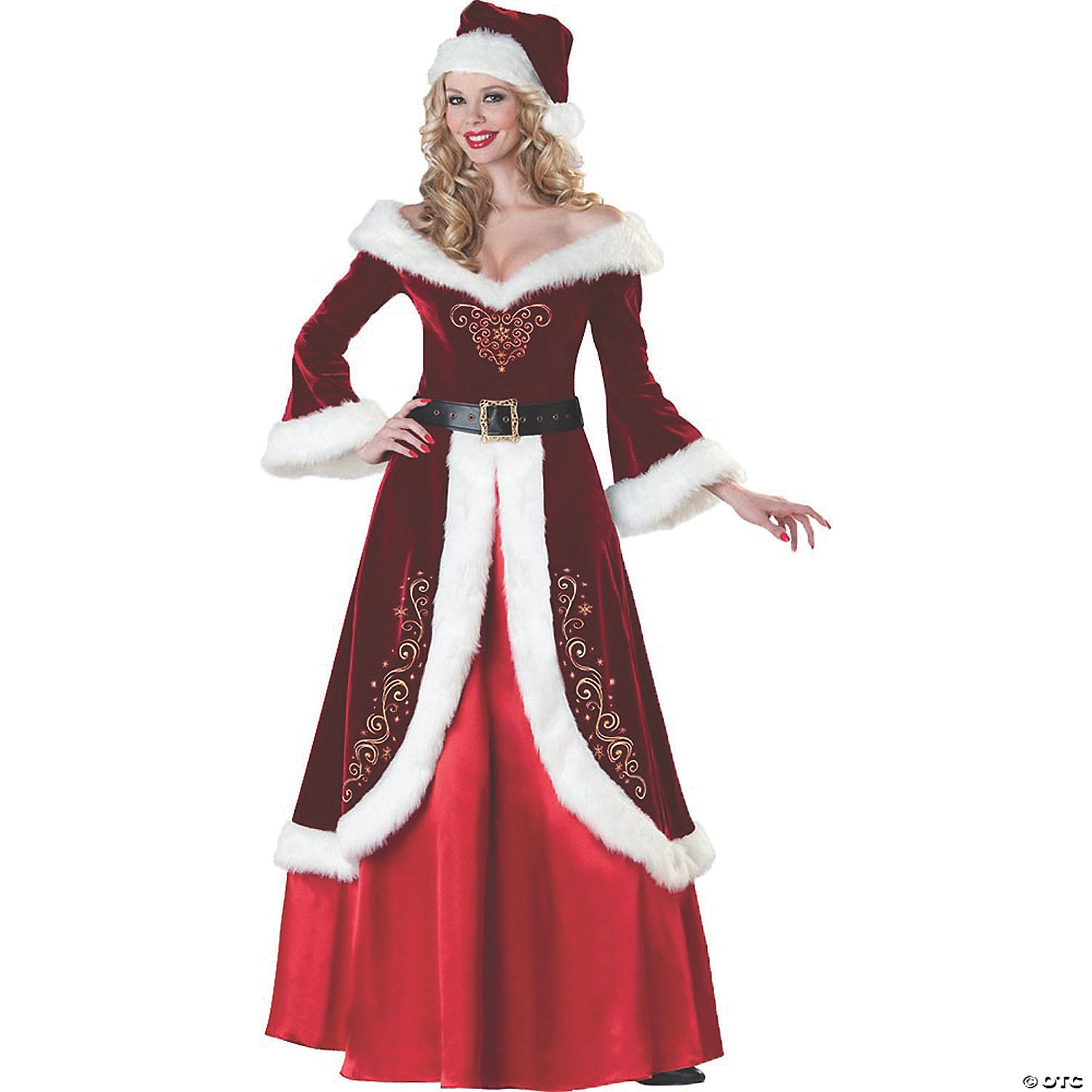 women s mrs  st nick costume   large~ic51004lg