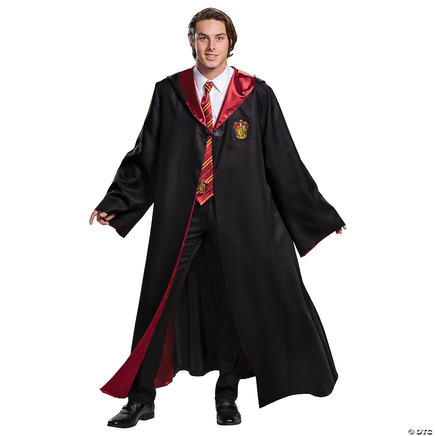 adults prestige harry potter gryffindor robe   medium~dg108009t-a01