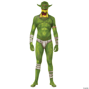 men s green jaw dropper orc morphsuit ex large 46 48~mh03779