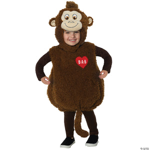 toddler build a bear smiley monkey costume~ur27607md