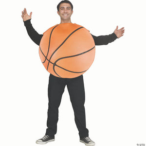 adult hoops basketball sport ball polyester tunic costume   one size~fw137604h