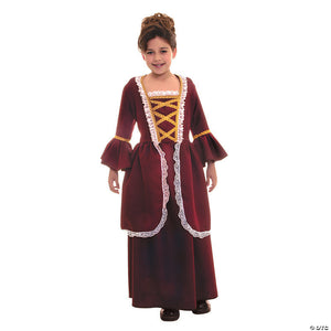 girl& 8217 s colonial dress costume   medium~ur26230md