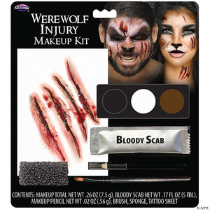 deadly character werewolf injury makeup kit~fw2898cw