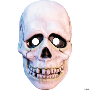 adults don post studios& 8482  skull face injection molded plastic mask   one size~mattdp191-a02